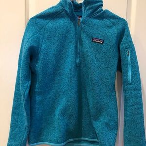 Turquoise Patagonia pullover